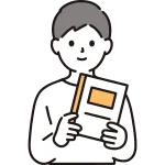 Man With Notebook SVG Icon
